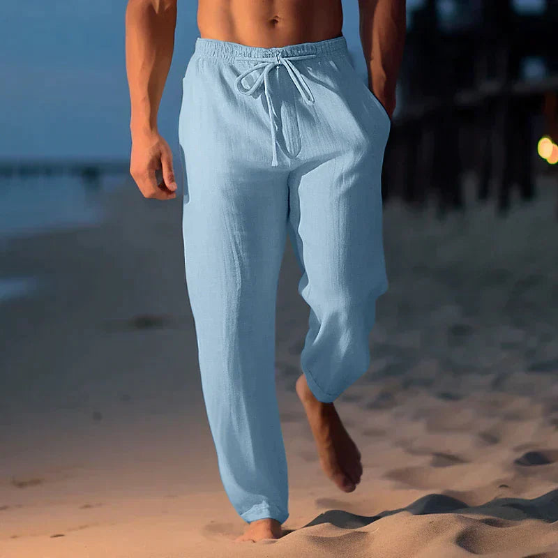 Pantaloni Eleganti in Lino Confortevole