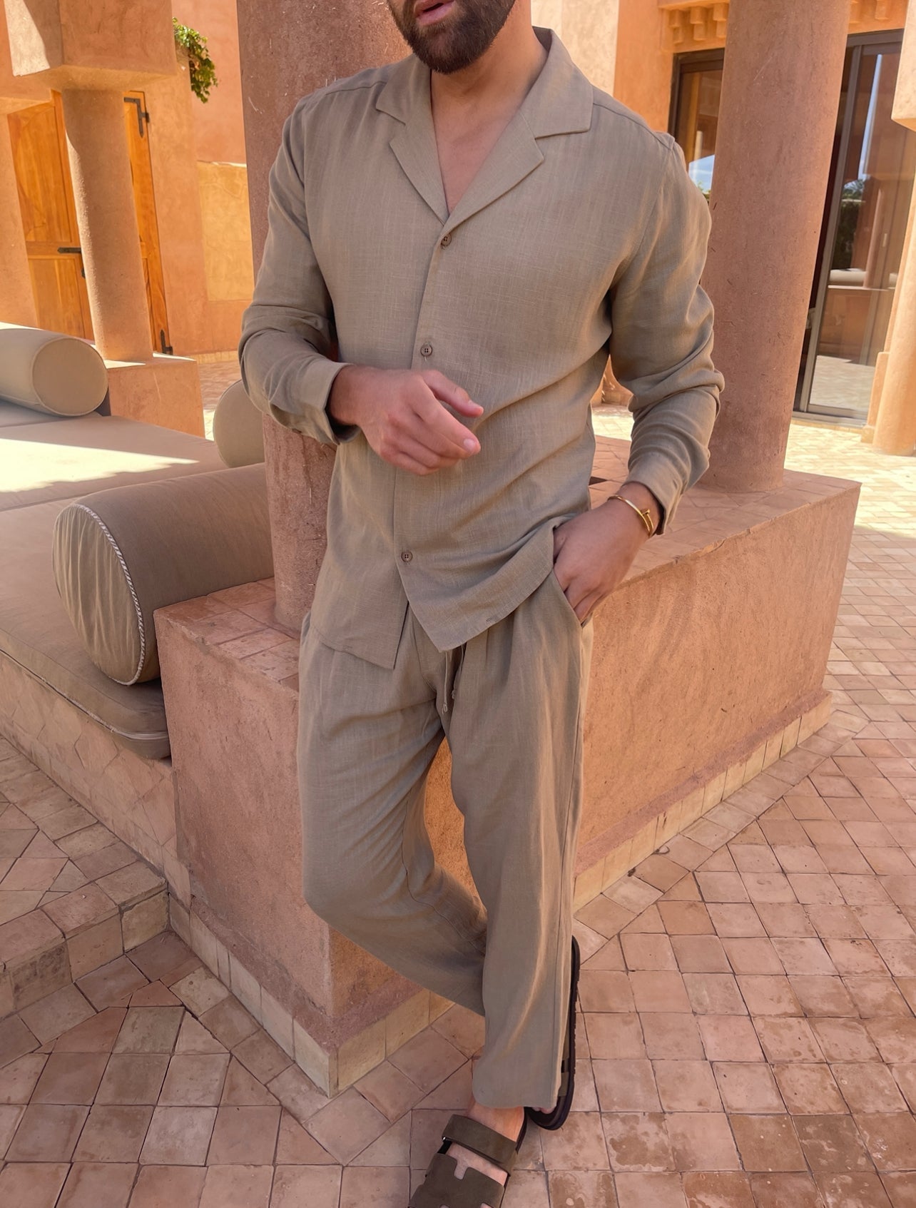 Vestito Elegante in Lino