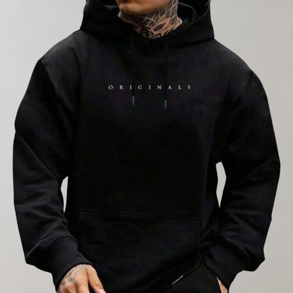 Alessandro | Felpa uomo con cappuccio leggera casual