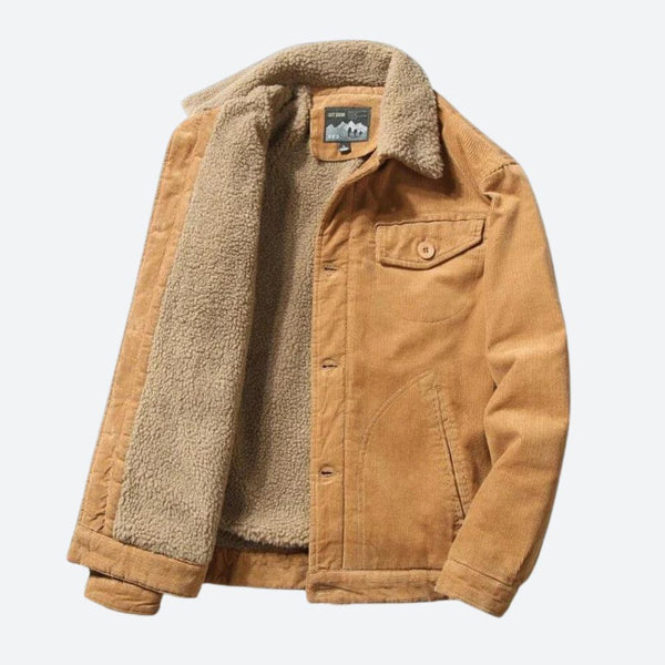 Giacca in Corduroy Mauve