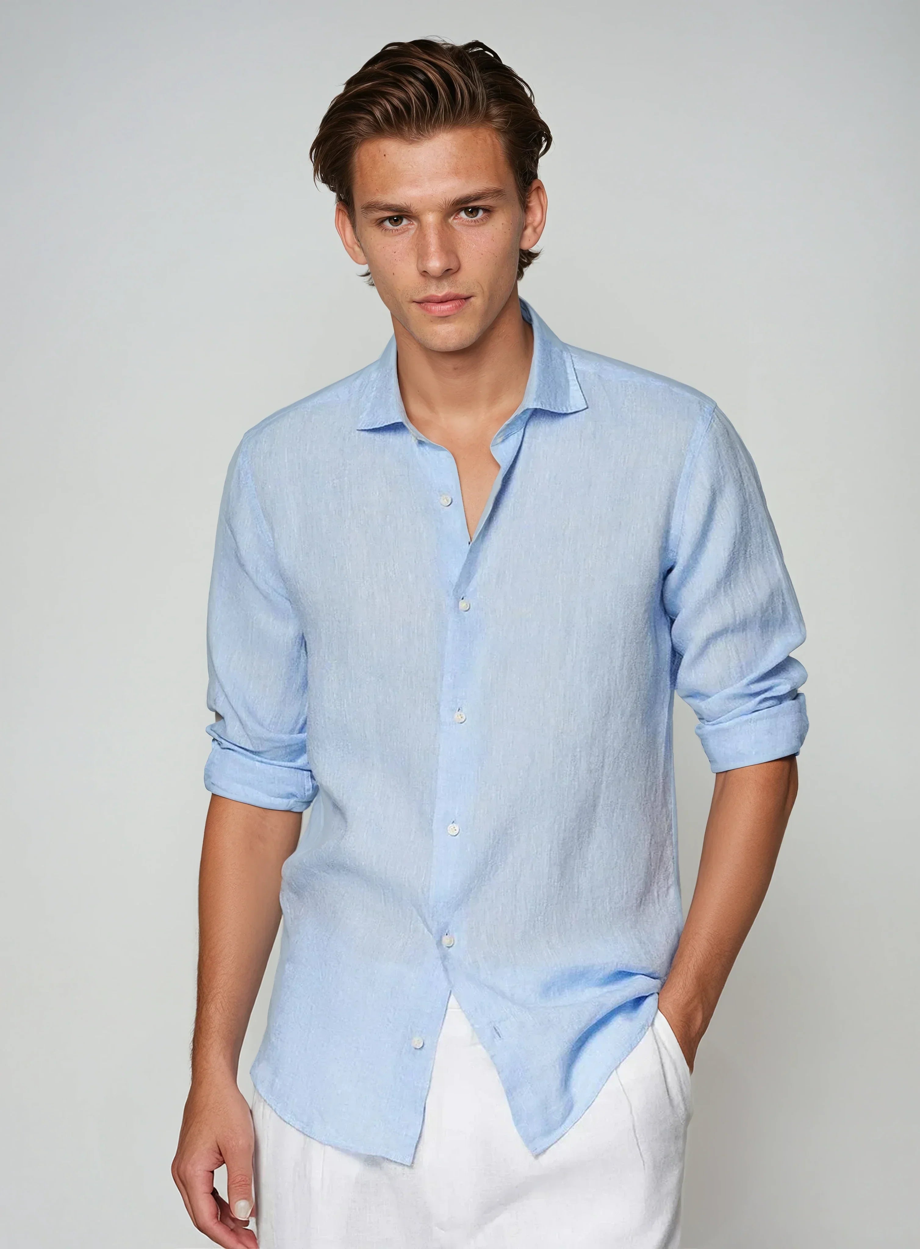 Camicia Leggera in Lino Senza Tempo