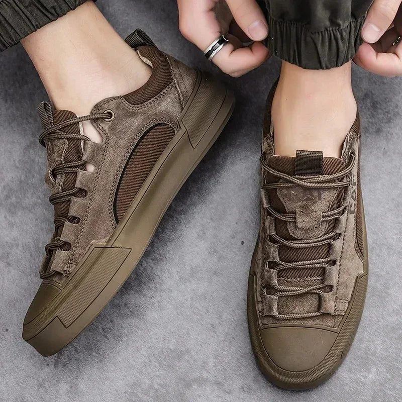 Ernesto | Scarpe da ginnastica in pelle premium