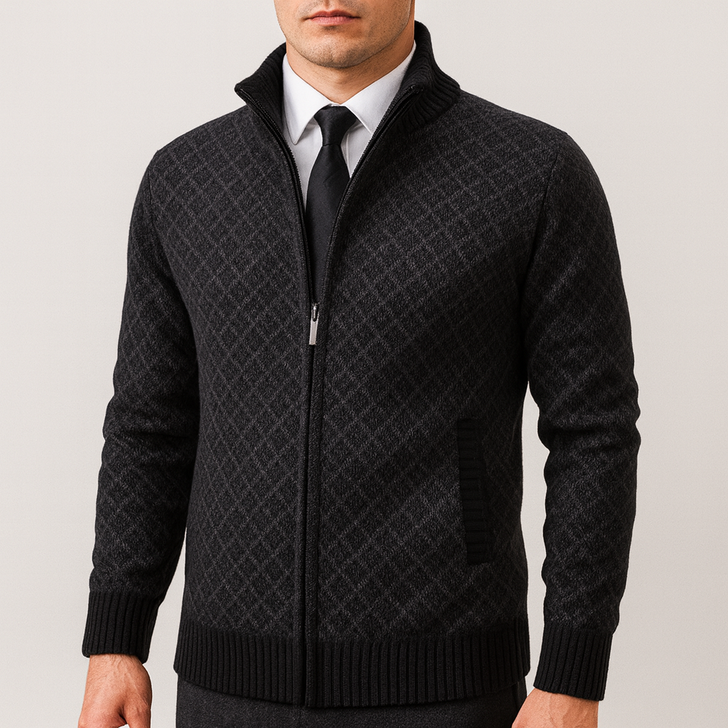 Simone | Cardigan lavorato a maglia per uomo