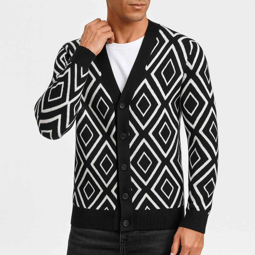 Marco | Cardigan lavorato a maglia per uomo