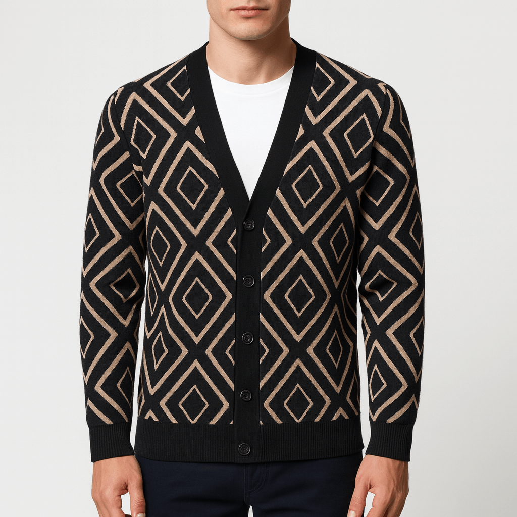 Marco | Cardigan lavorato a maglia per uomo