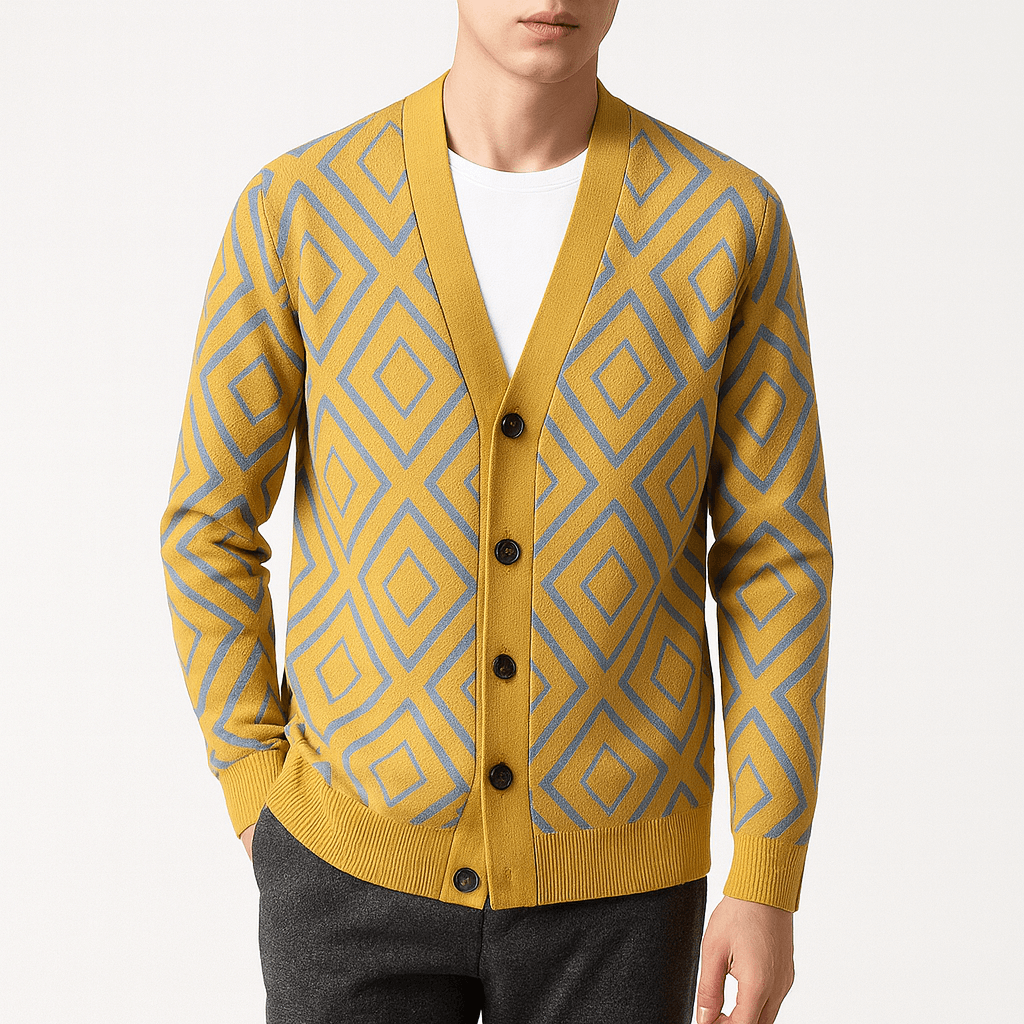 Marco | Cardigan lavorato a maglia per uomo