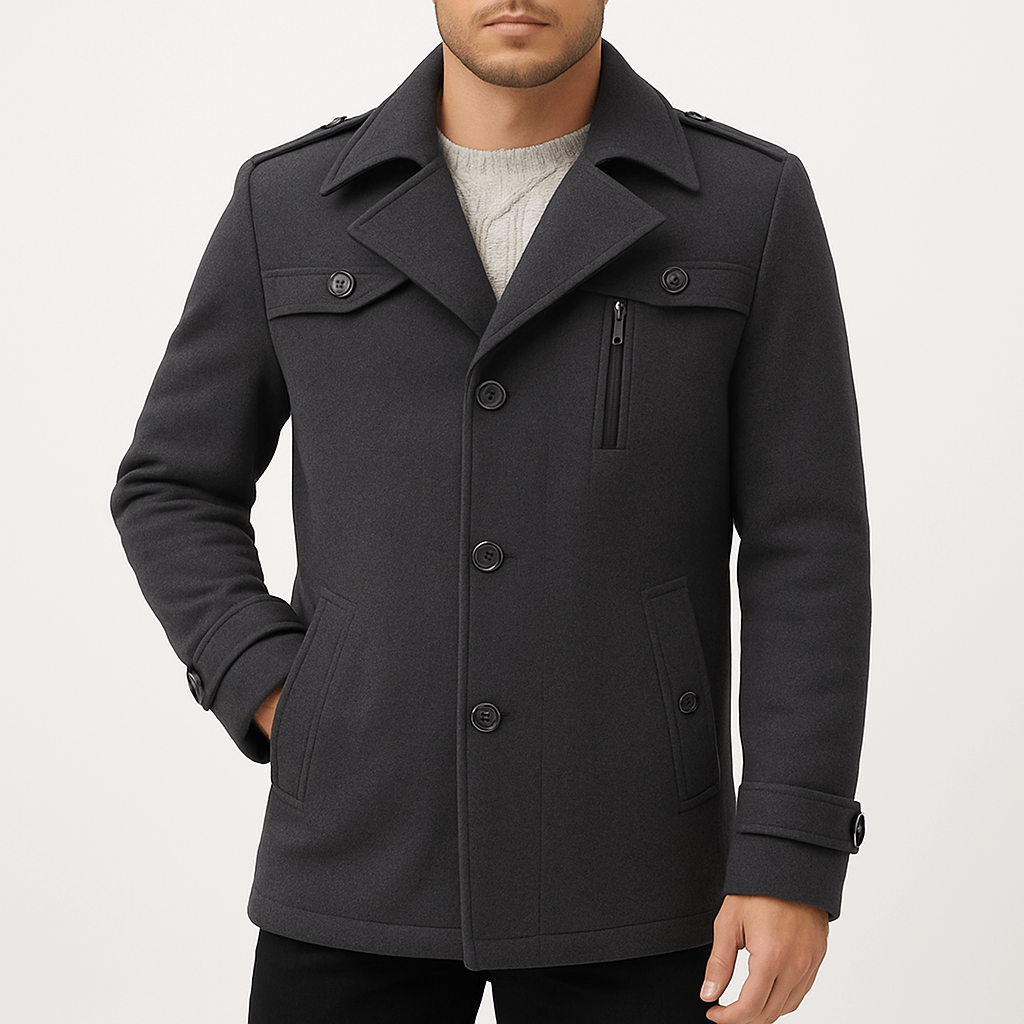 Stefano | Trench coat elegante da uomo
