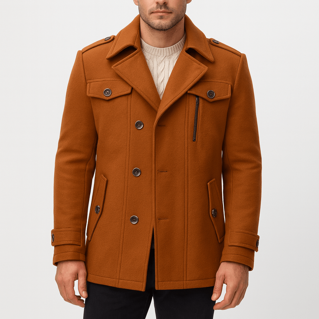 Stefano | Trench coat elegante da uomo