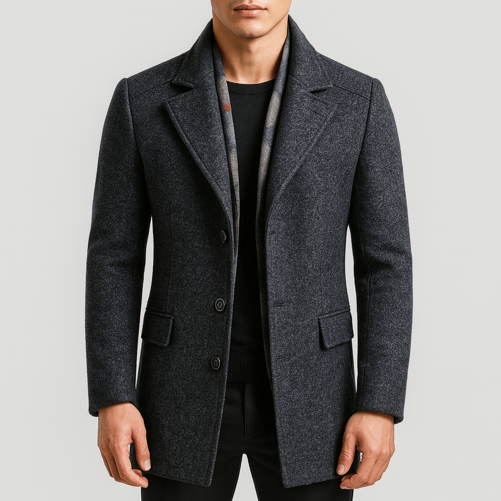 Antonio | Cappotto elegante da uomo in lana