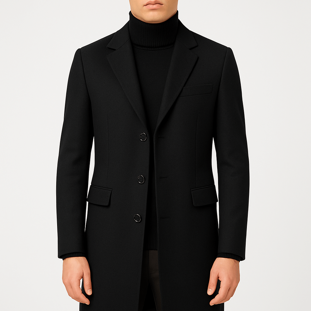 Claudio | Cappotto elegante da uomo in lana