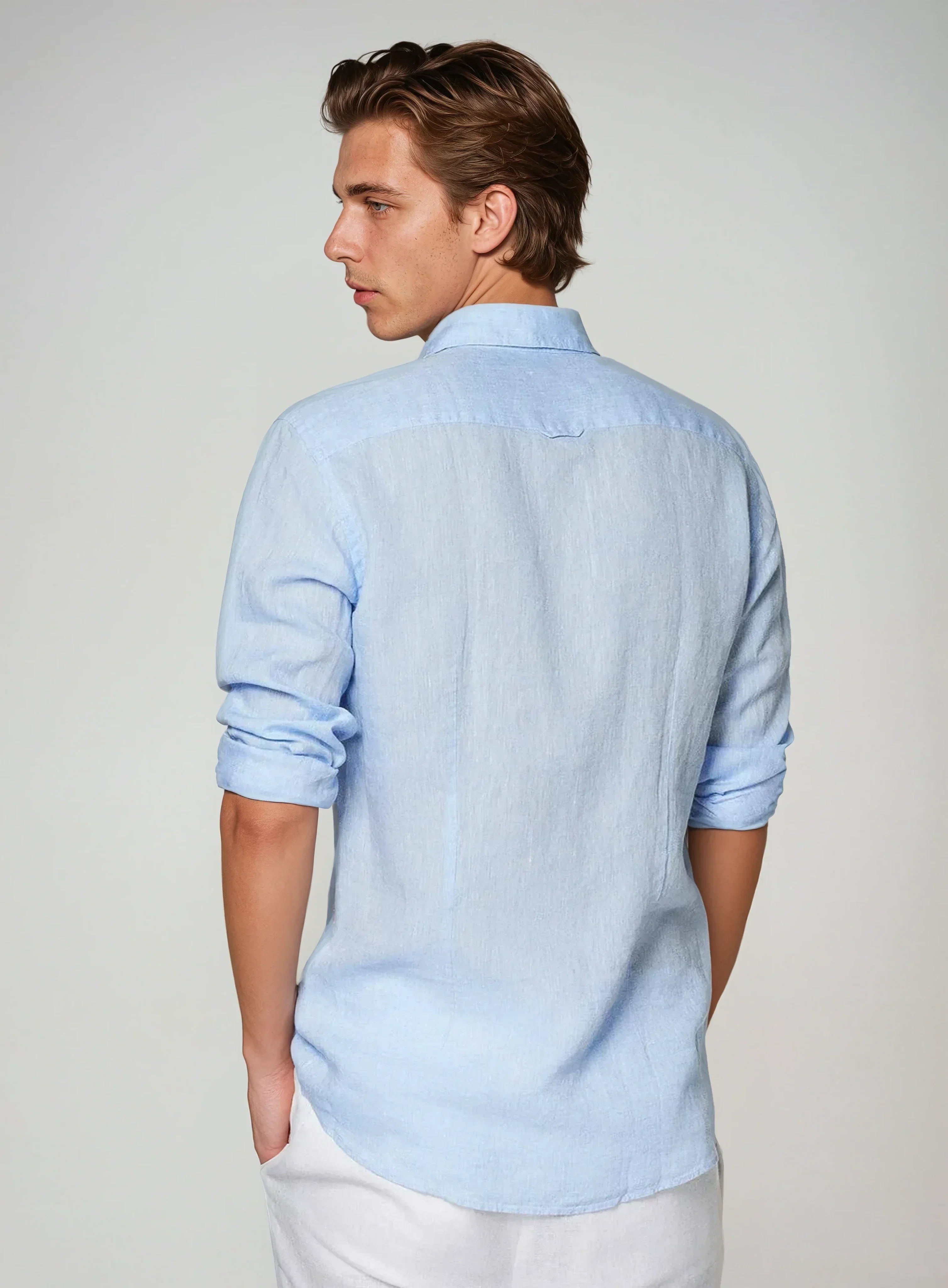 Camicia Leggera in Lino Senza Tempo