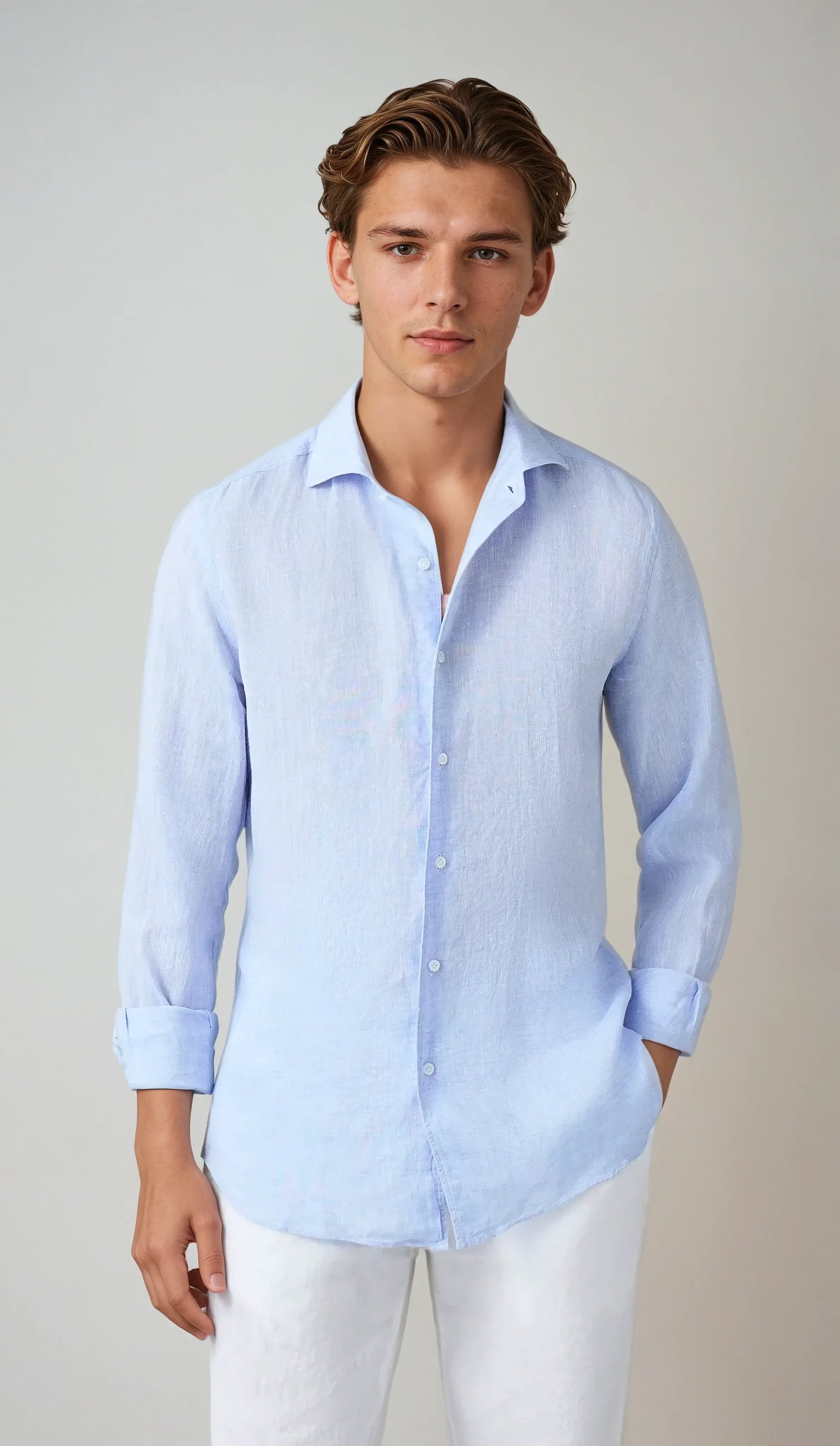 Camicia Leggera in Lino Senza Tempo