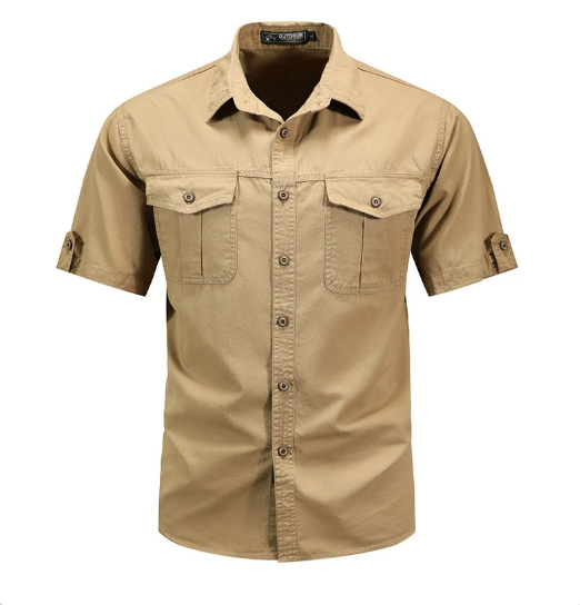 Camicia Cargo Resistente per Attività Outdoor
