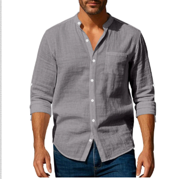 Camicia Estiva in Lino Traspirante e Elegante