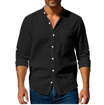 Camicia Estiva in Lino Traspirante e Elegante