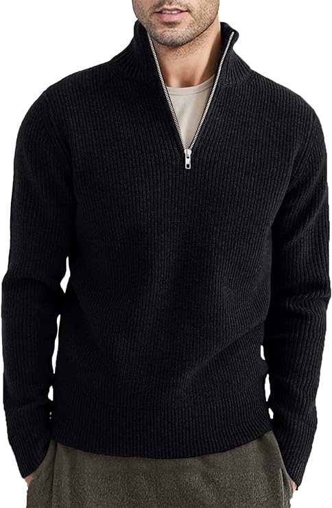 Gabriele | Felpa da Uomo con Zip Stile Italiano