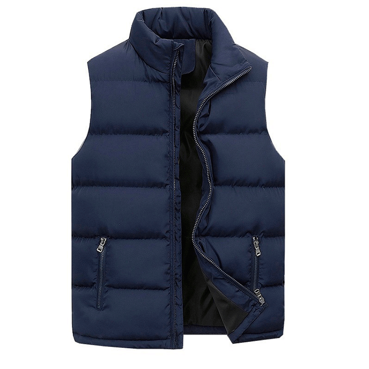 Giorgio | Gilet invernale con zip per uomo