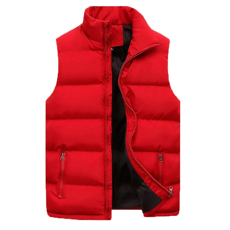 Giorgio | Gilet invernale con zip per uomo