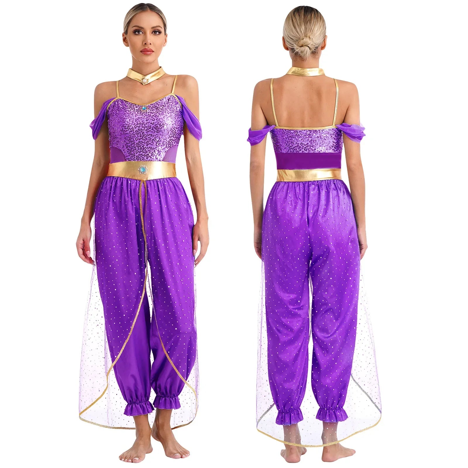 Costume da principessa delle Mille e una notte per Halloween