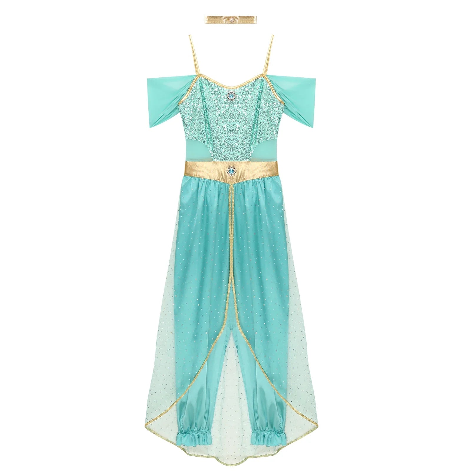 Costume da principessa delle Mille e una notte per Halloween