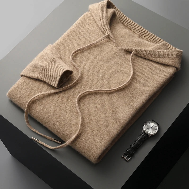 Luca | Felpa uomo con cappuccio calda e confortevole