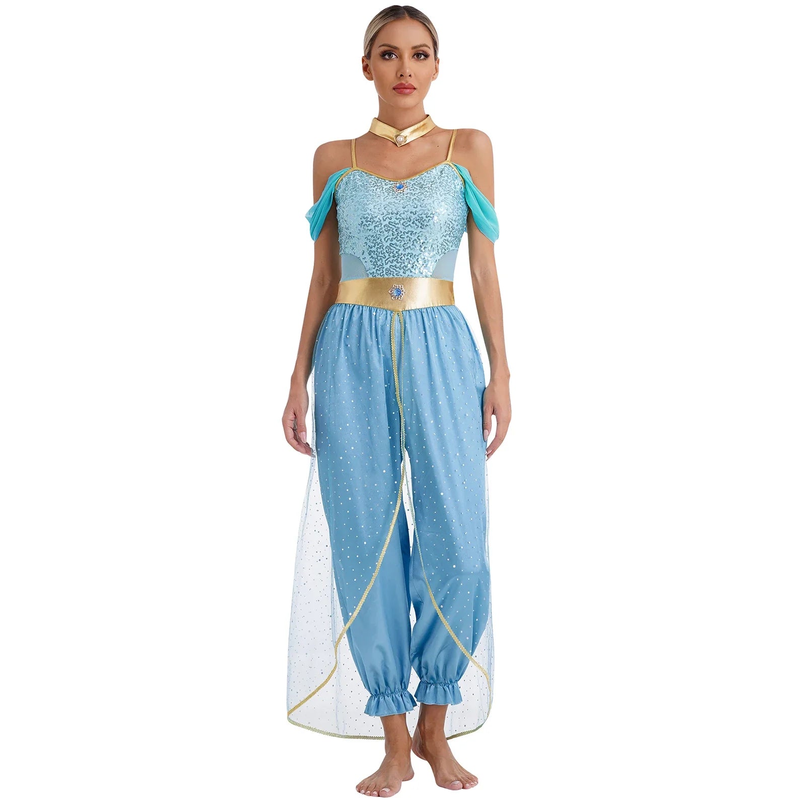 Costume da principessa delle Mille e una notte per Halloween