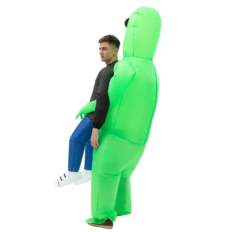Costume gonfiabile da alieno per Halloween