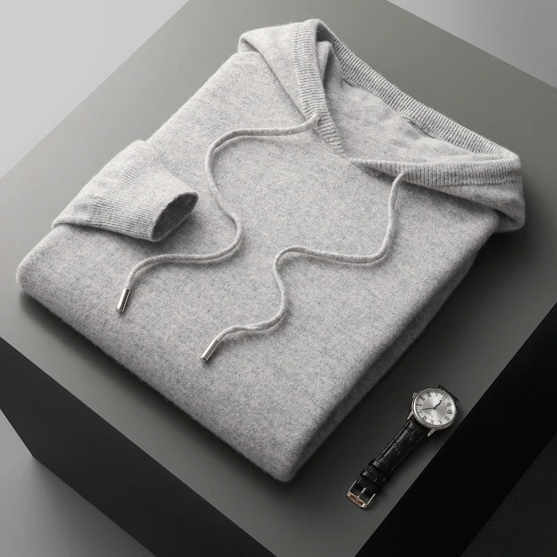 Luca | Felpa uomo con cappuccio calda e confortevole