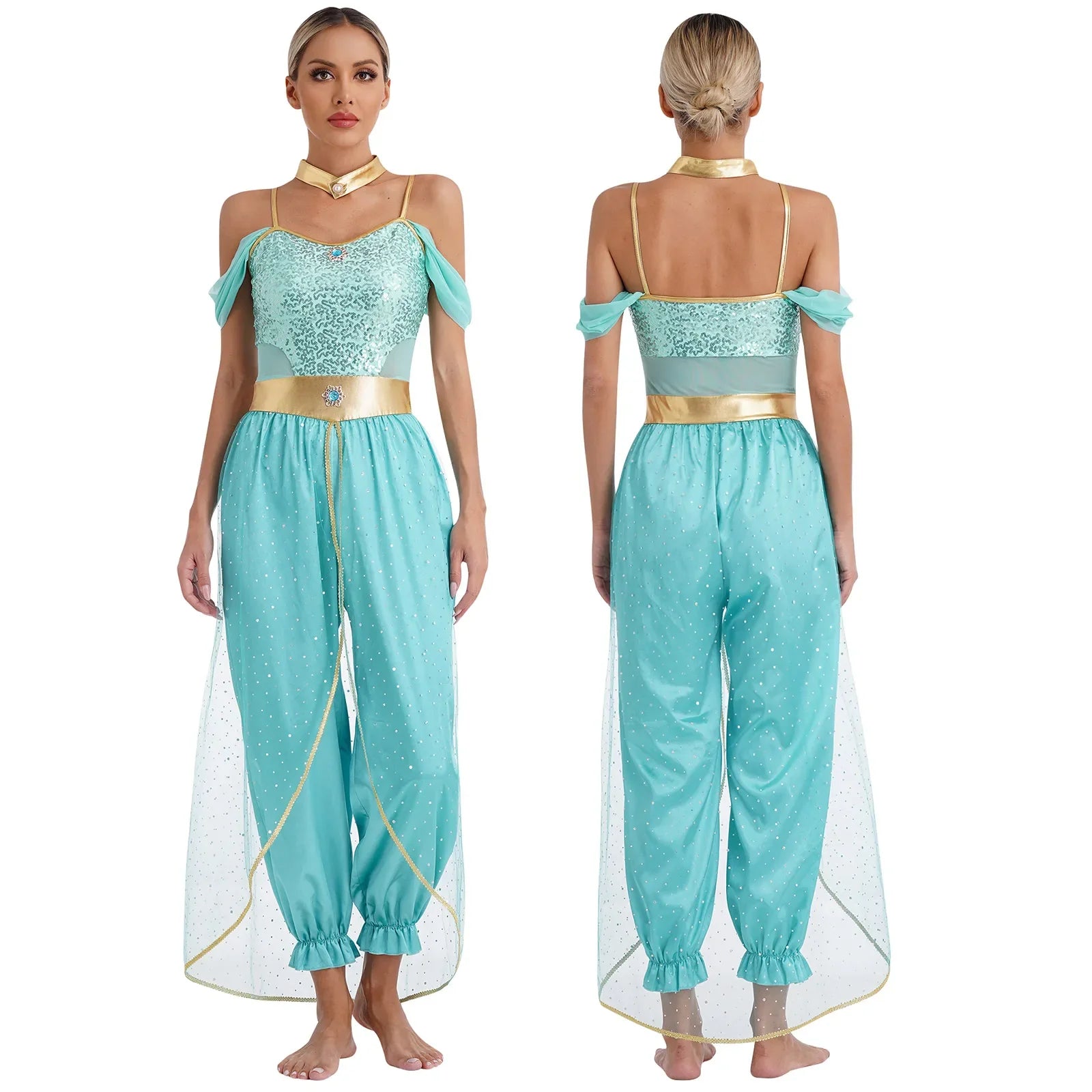 Costume da principessa delle Mille e una notte per Halloween
