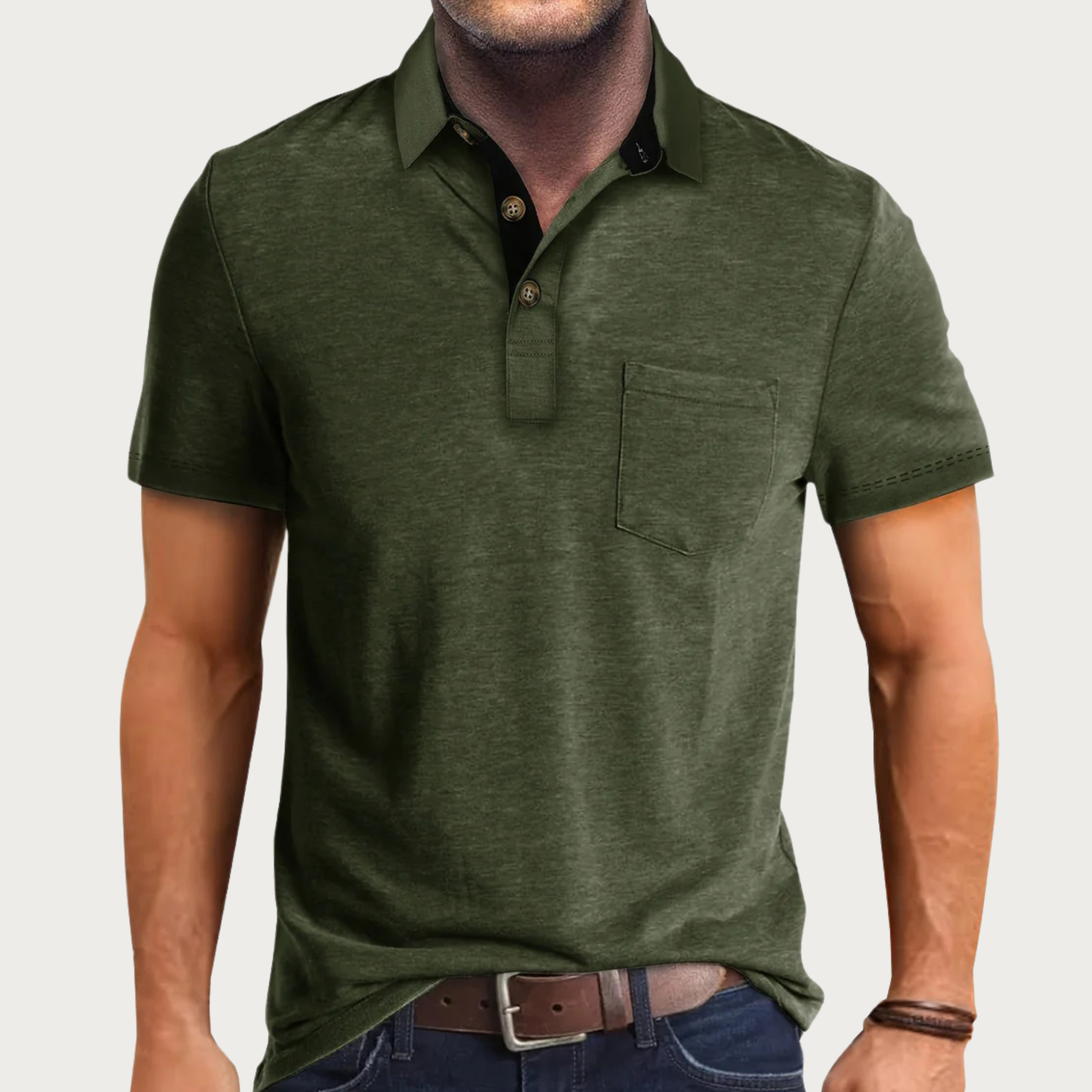 Polo Classica Uomo Elegante