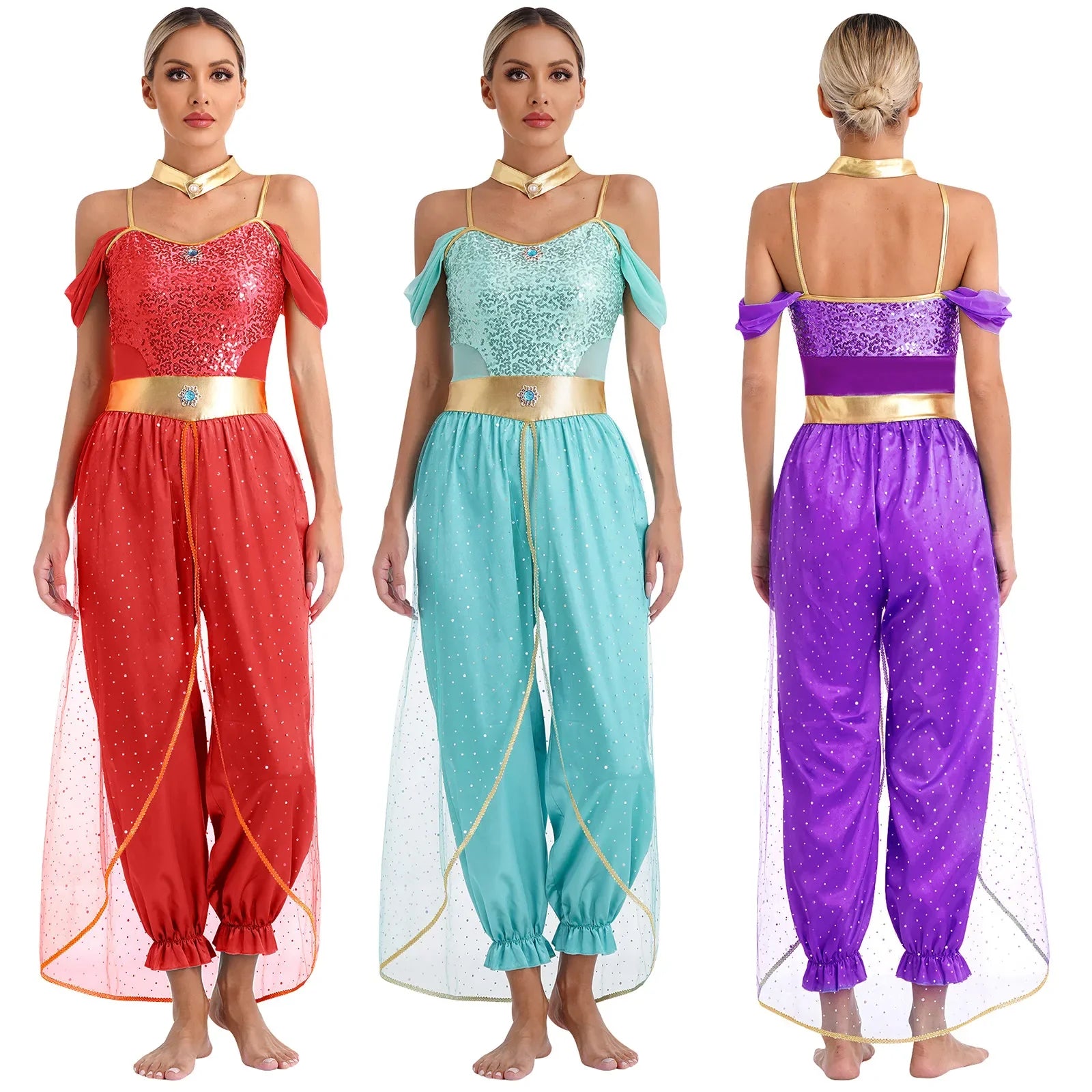 Costume da principessa delle Mille e una notte per Halloween
