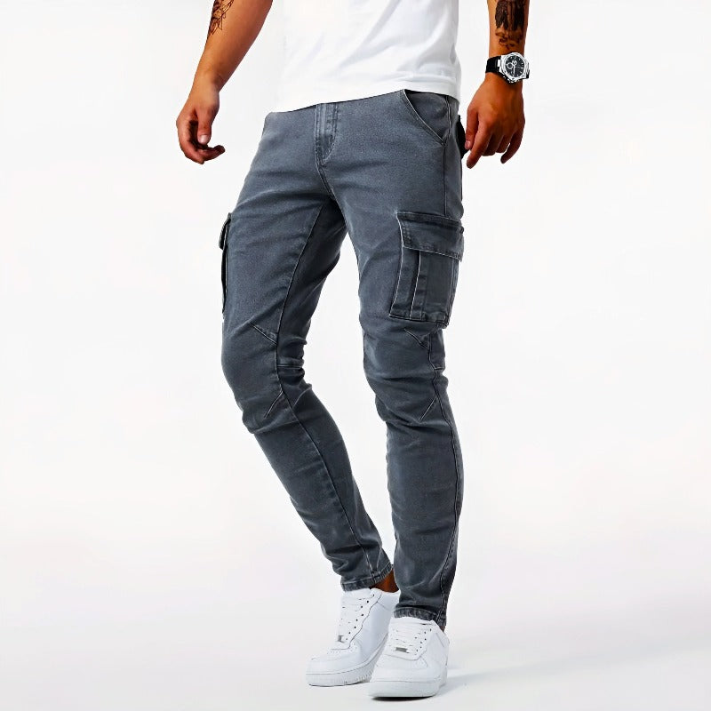 Stefano | Jeans cargo per tutte le stagioni per uomo