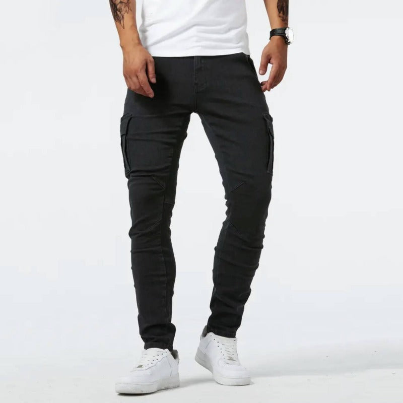 Stefano | Jeans cargo per tutte le stagioni per uomo