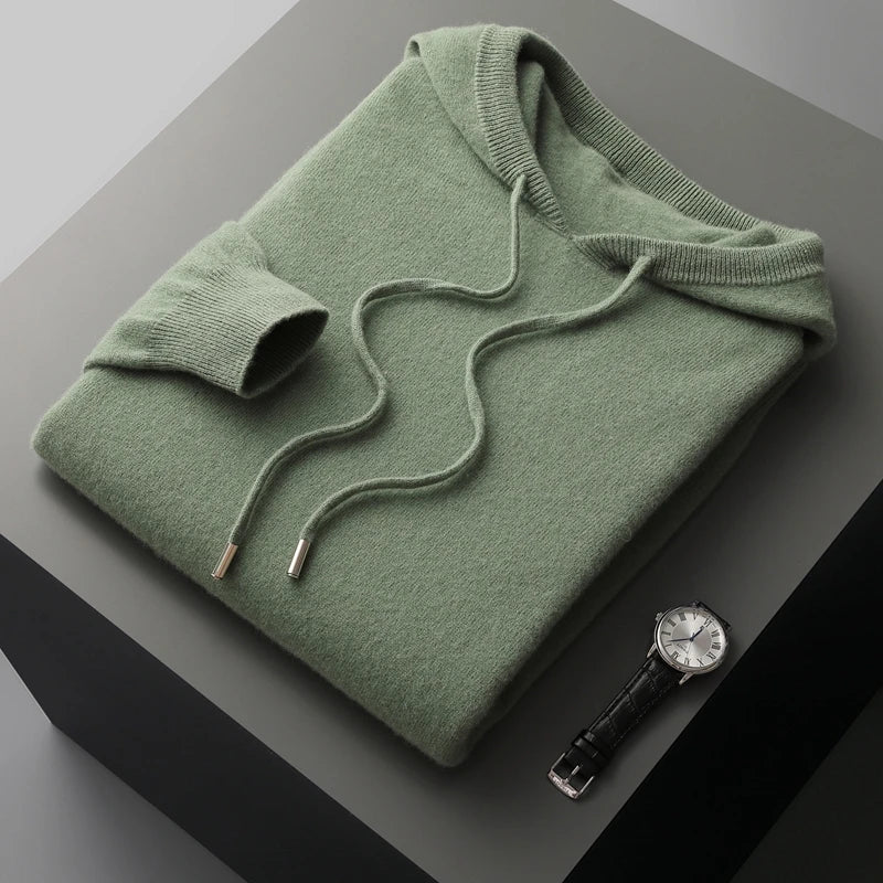 Luca | Felpa uomo con cappuccio calda e confortevole