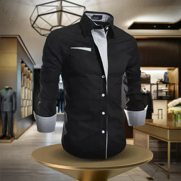 Camicia elegante da uomo in cotone
