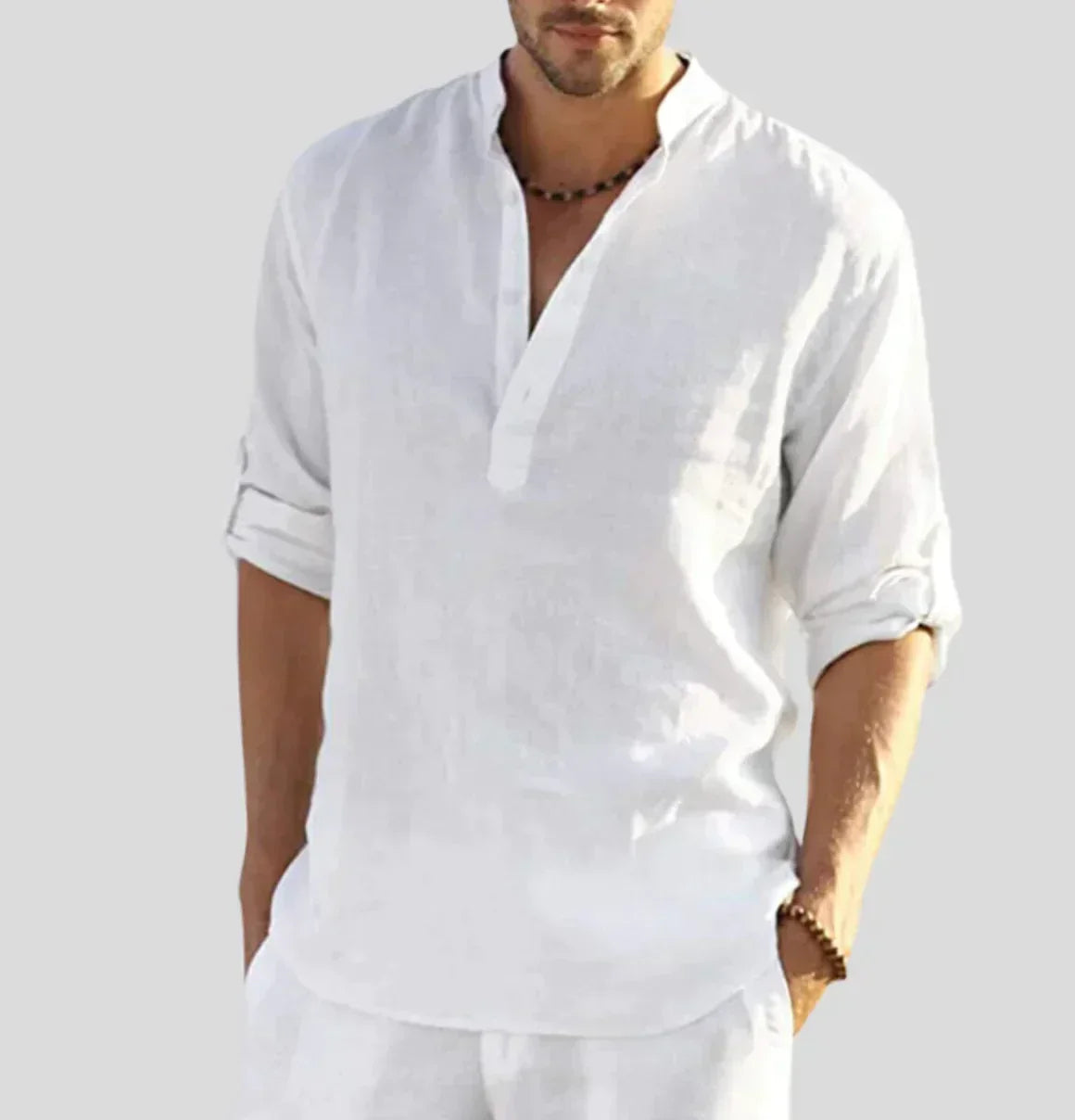 Camicia Uomo in Lino Elegante