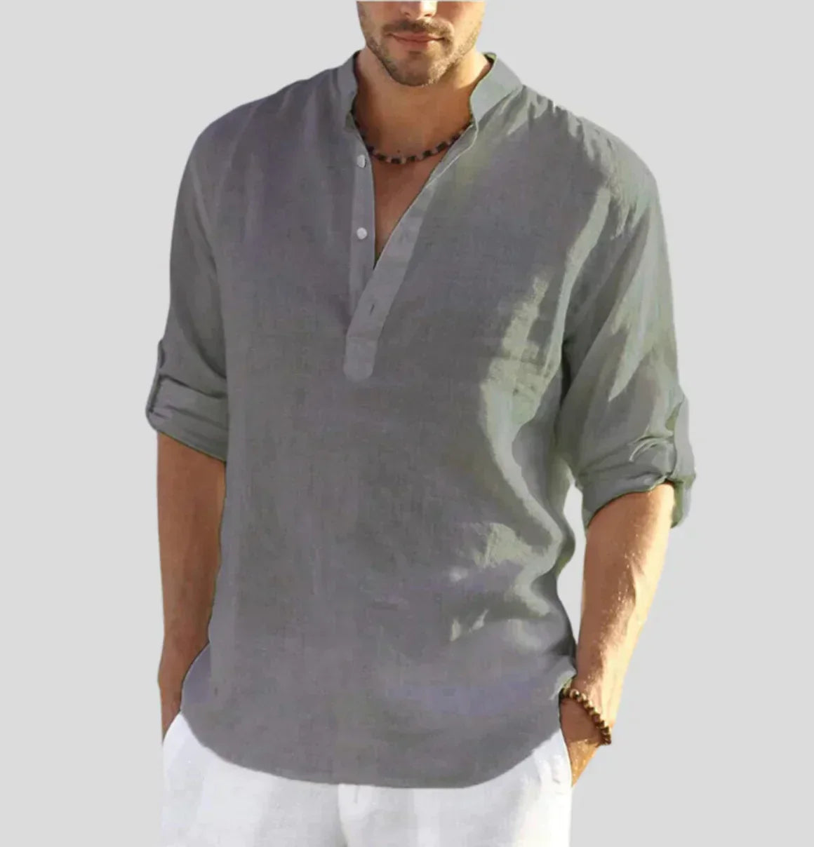 Camicia Uomo in Lino Elegante