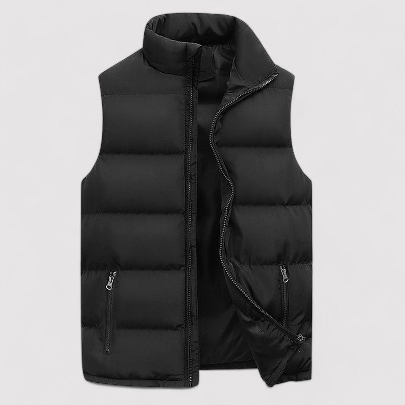 Davide | Gilet caldo con collo alto uomo