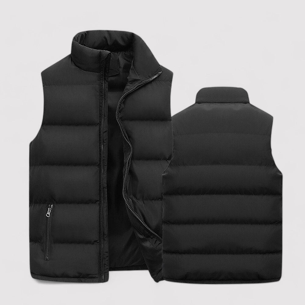 Davide | Gilet caldo con collo alto uomo