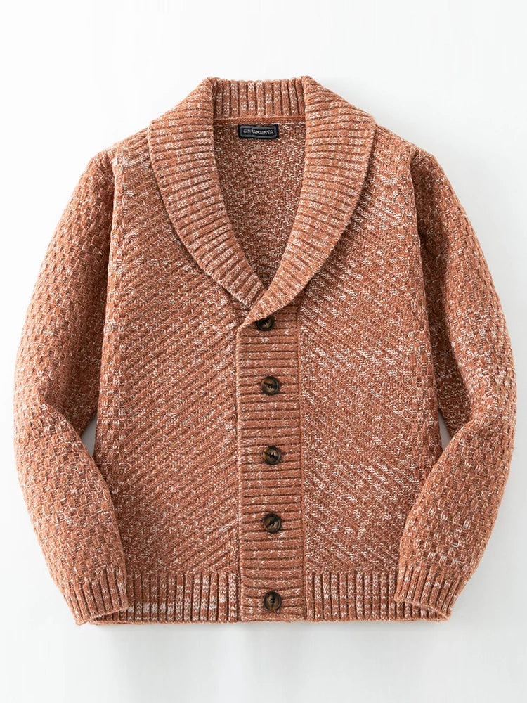 Niccolò | Cardigan con bottoni e colletto per uomo
