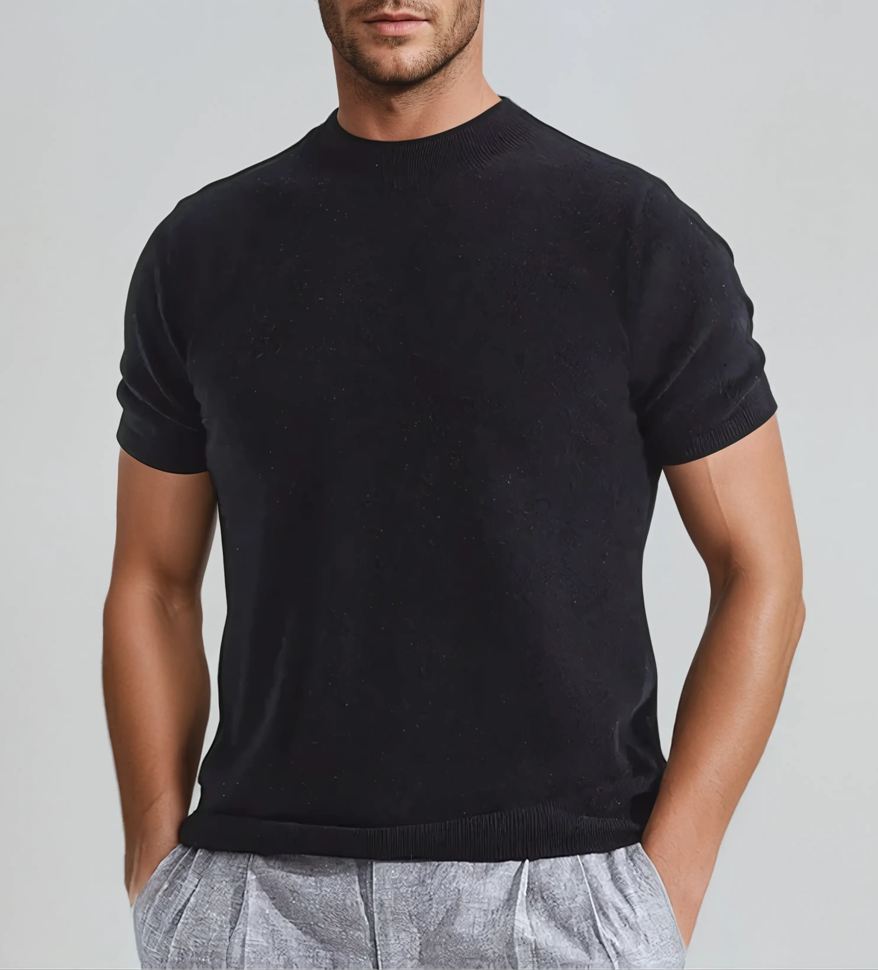 T-shirt in Morbido Cashmere di Lusso