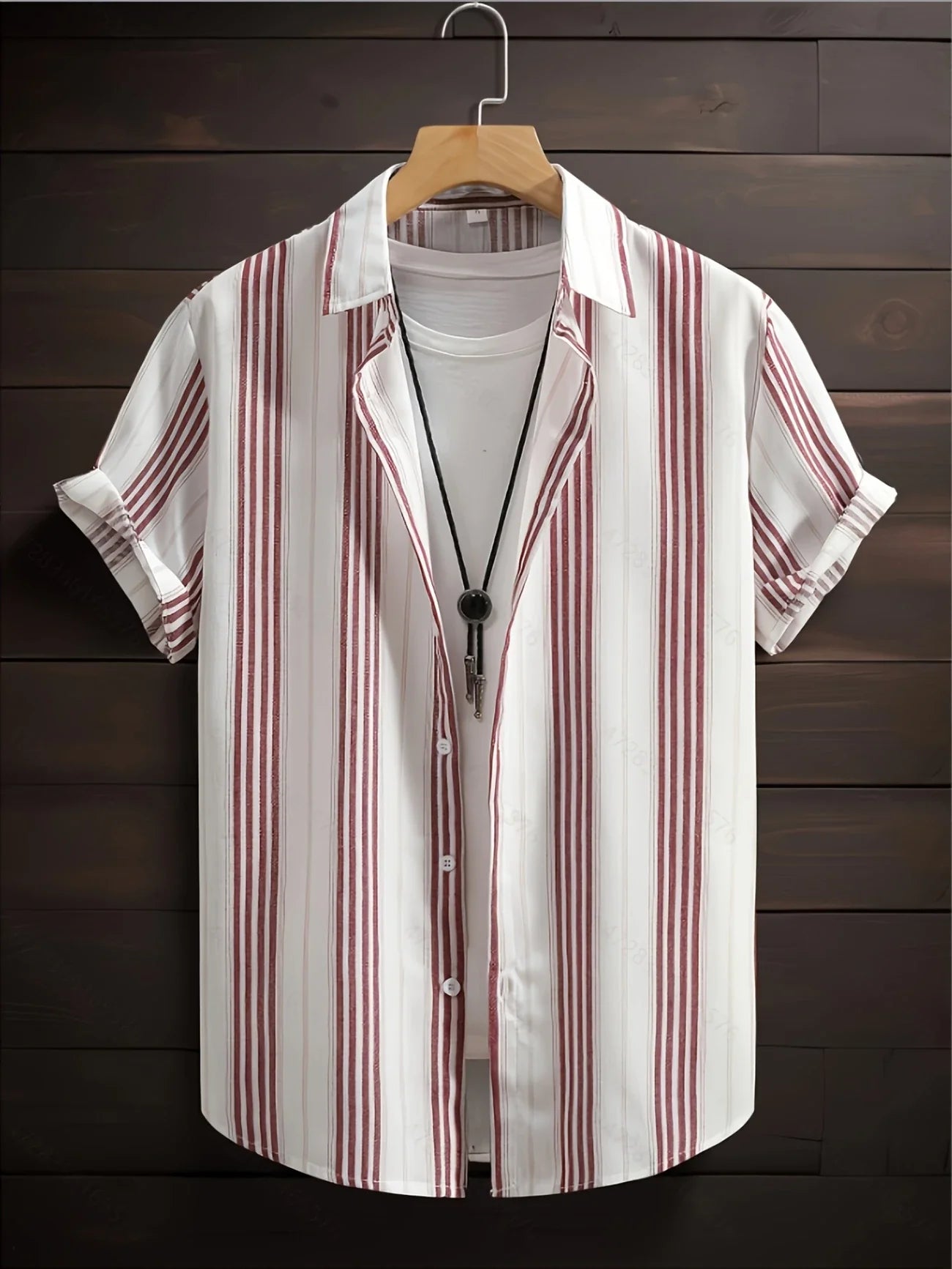 Paolo | Camicia a Righe a Maniche Corte