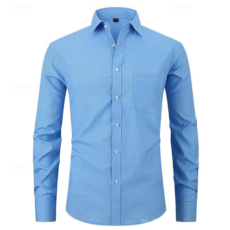 Francesco | Camicia Classica a Maniche Lunghe in Cotone