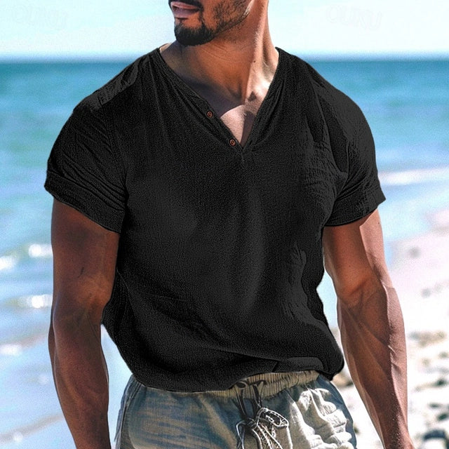 Mirko | T-shirt elegante estiva da uomo