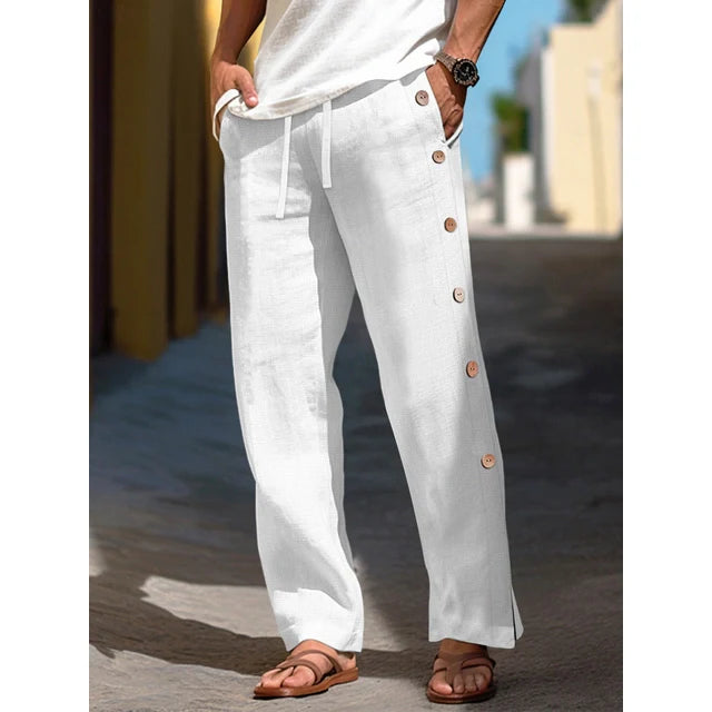Matteo – Pantaloni Estivi da Uomo in Lino