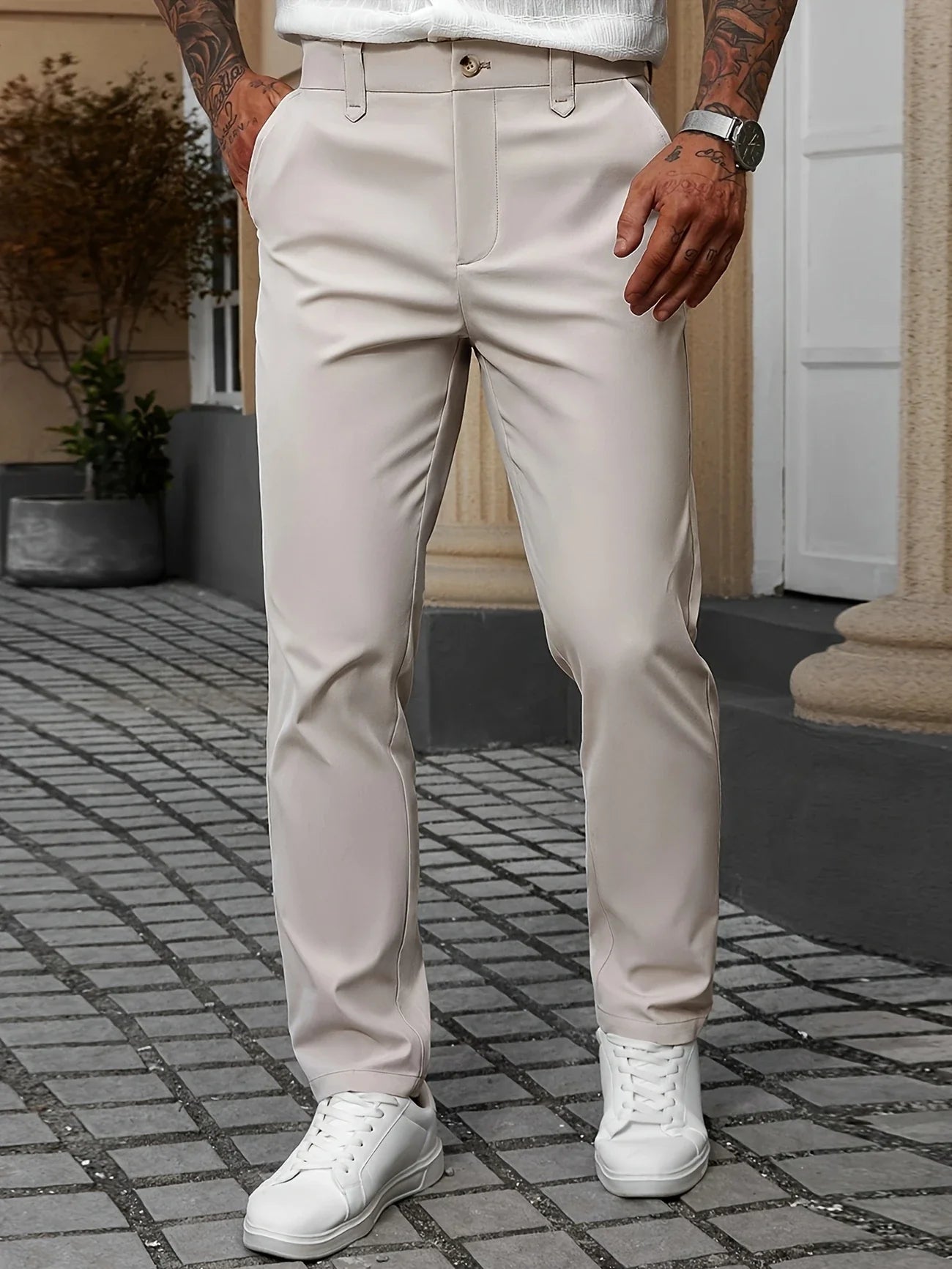 Stefano | Pantaloni Casual Larghi