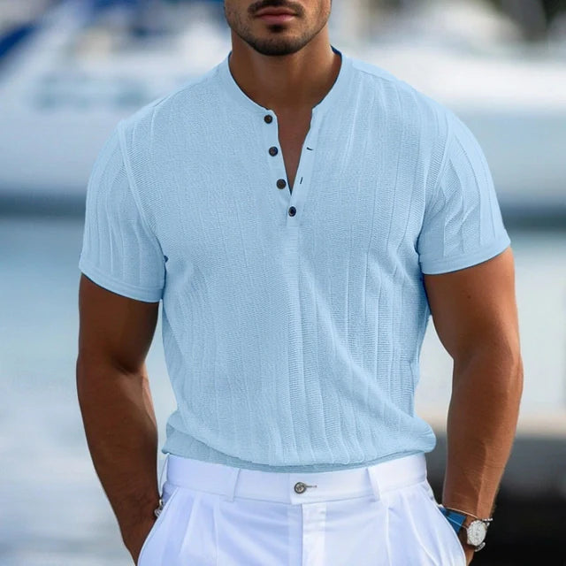 Matias | T-shirt elegante estiva da uomo