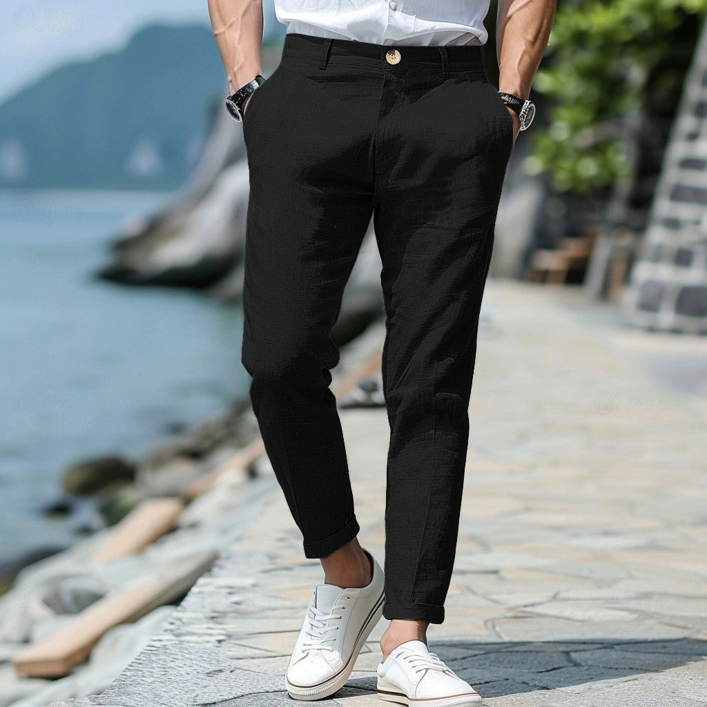 Giovanni | Pantaloni estivi in lino
