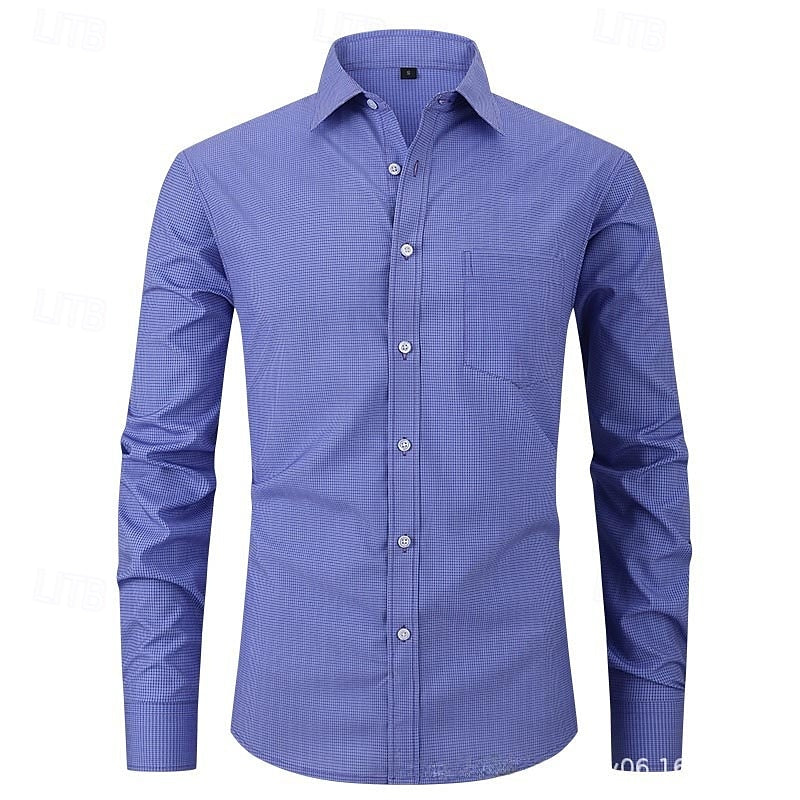 Francesco | Camicia Classica a Maniche Lunghe in Cotone