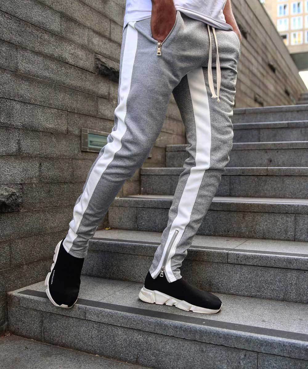 Marco | Pantaloni tuta sportivi con strisce laterali per uomo
